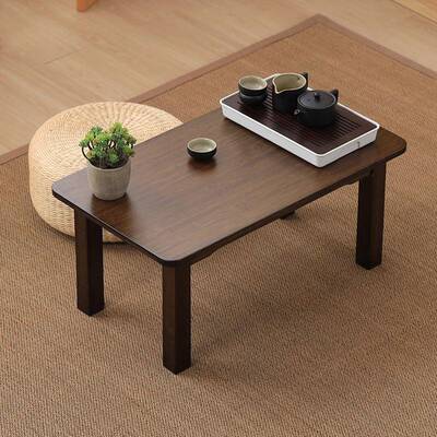 楠竹炕桌RFD家实木榻榻米小茶?几炕上吃饭桌飘书窗学习用桌电脑矮