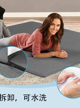 加厚五叠床垫多折功能可睡拆卸收纳野户外露营RWL餐双人海绵坐垫