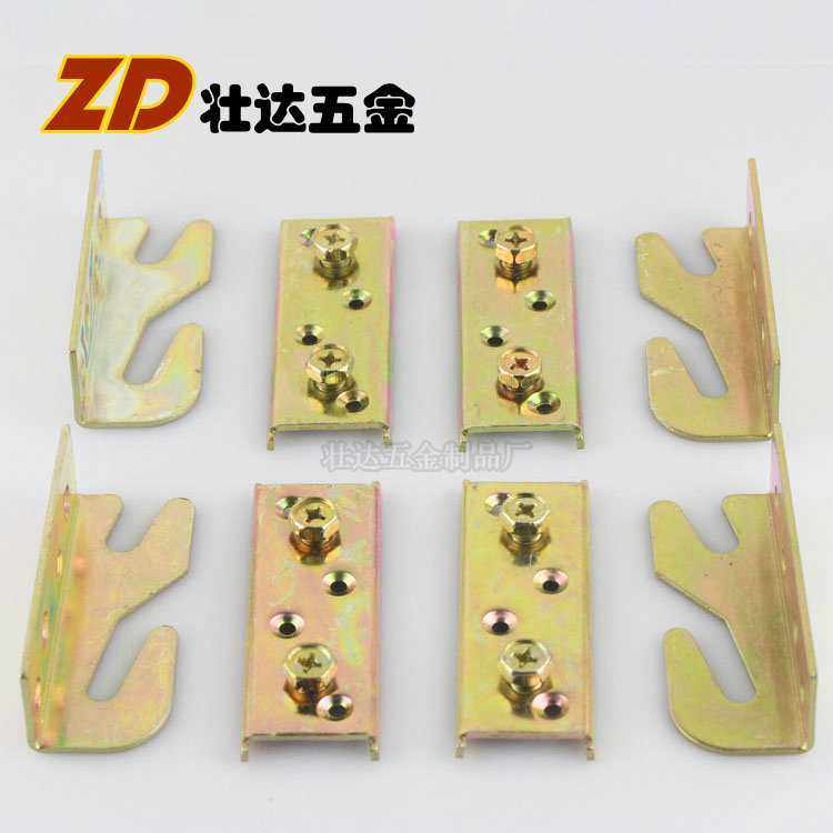 加厚家具床铰 床挂片 隐形床连接件 床铰链 床挂码 床扣锁,五金/工具,电梯配件,淘宝优惠券,粉丝福利购,淘宝优惠卷