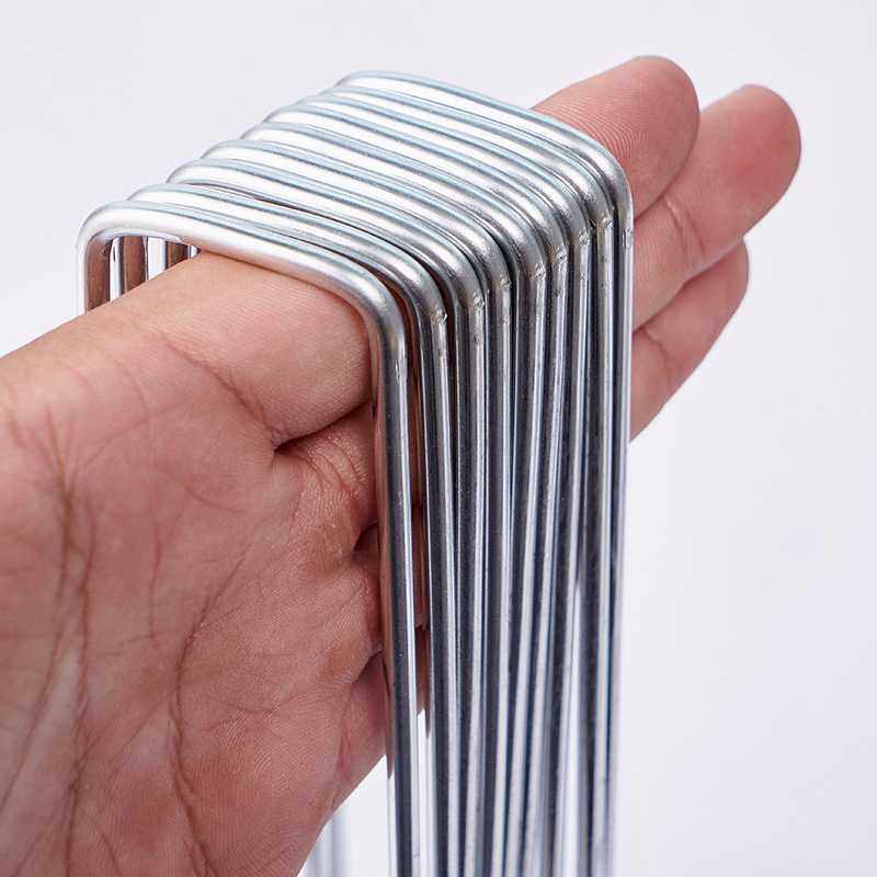 u型防草布地钉 大棚温室塑料膜钉镀锌园艺地钉 直供防草布钉,五金/工具,钉,淘宝优惠券,粉丝福利购,淘宝优惠卷