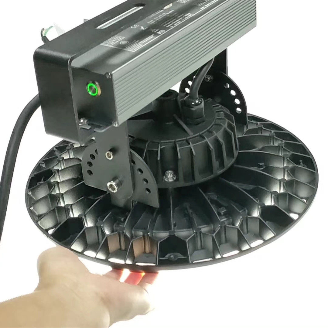 3小时停电应急工矿灯跨境应急灯具150w180w200w高亮鳍片工业吊灯
