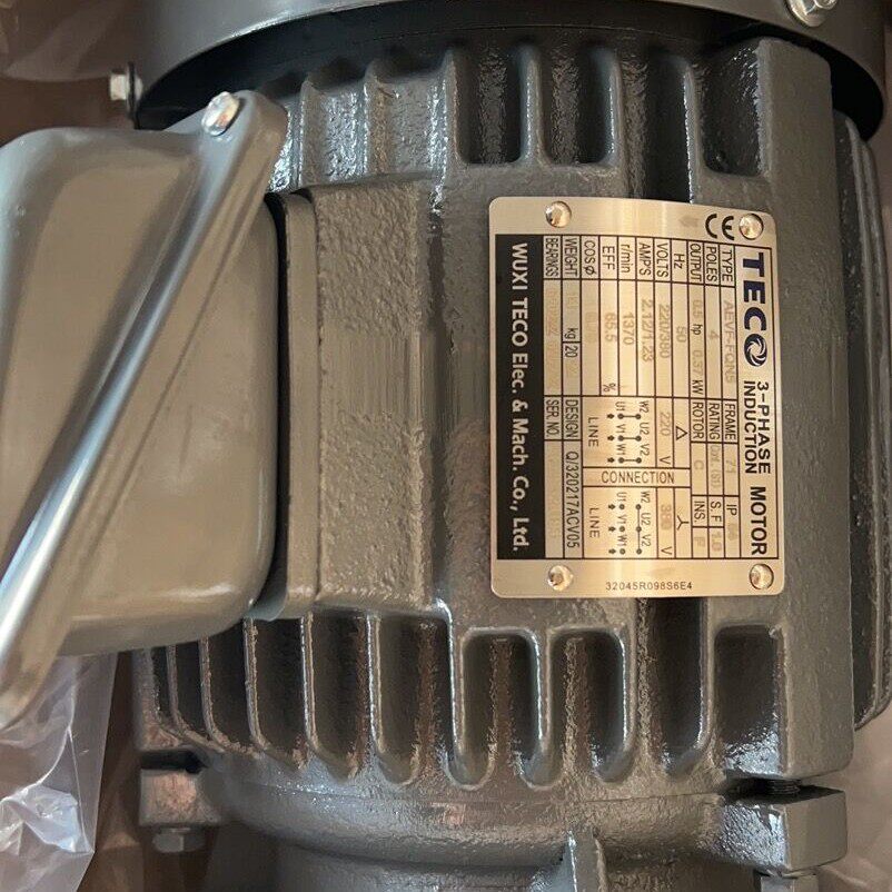 东元电机普通马达交流马达1/2HP0.37KWAEVFTVGH71