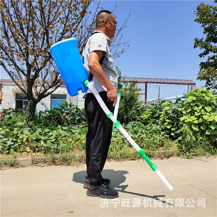 农用追肥神器背负式施肥器手动多功能点肥器不锈钢铲式施肥器