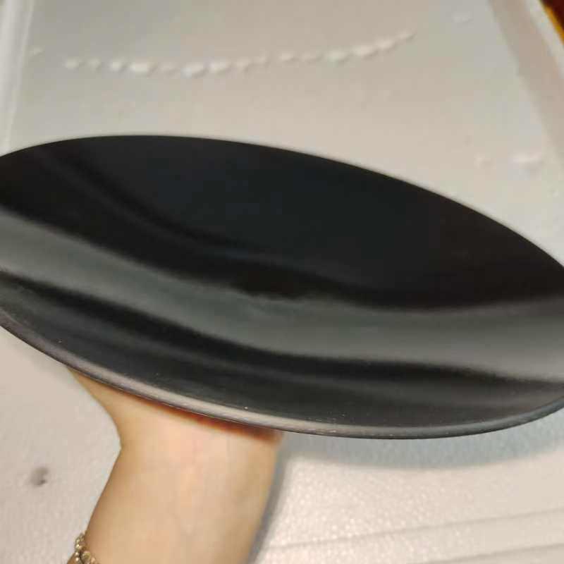 商用电磁灶配件275型400mm凹面微晶锅小炒微晶板快炒炉灶通用