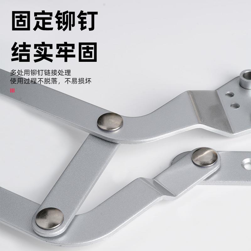 橱柜上翻门移升降气5动架撑垂直支撑连接E-20件4平01上掀门拉支杆