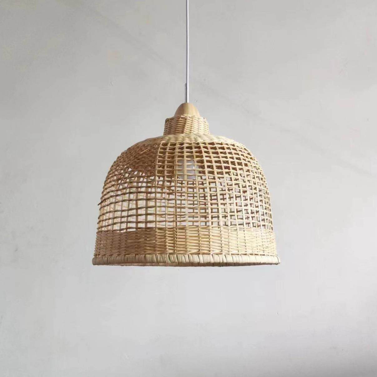 现代简约中吊式编藤编竹编古复吊灯769客厅餐厅吧台装饰织灯灯笼,家装灯饰光源,智能吊灯,淘宝优惠券,粉丝福利购,淘宝优惠卷