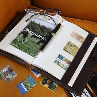 复古手账本记事本学日生文具旅107记行风日记程办公行程本笔本A5