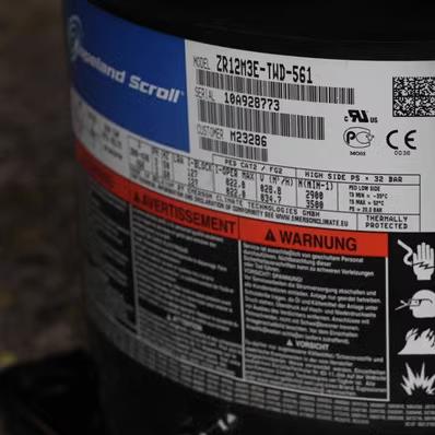 ZR11M3/ER11ZM3ZR11M3/ZE/ZRD12M3E/ZR16M3/ZR19M3-TW-56谷轮制冷