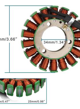 定子线K079-100圈G0S500011-06GS50F04-1GS500H31401-0D10磁1电机