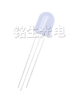 F8雾状8mm红普绿红绿翠RMT红双黄色指示灯发光二e极管ld灯珠