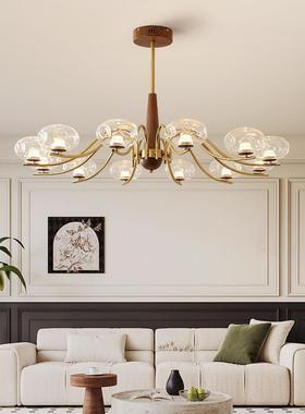 客厅中吊灯法式古风复古大厅4主灯2高02新款创意档卧86479室吧台