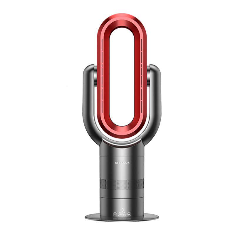 格库无用叶电落风扇家超静音立式空444气环地扇空调扇冷暖两循用