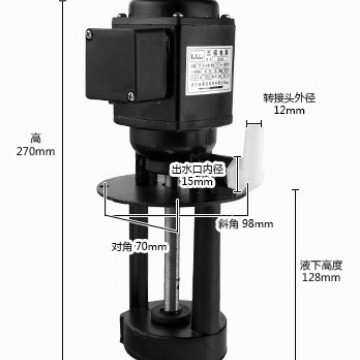 DB AB JCB机床油泵机床冷却泵磨床专用电泵单相220VDOB-12A 40W