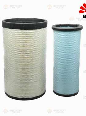 挖机 空气滤芯滤清器K3050PU AA2960 AF26433 AF26434