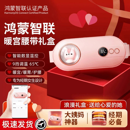批发暖宫腰带暖宫带暖宫宝姨妈神器加热App护腰带新款暖宫腰带