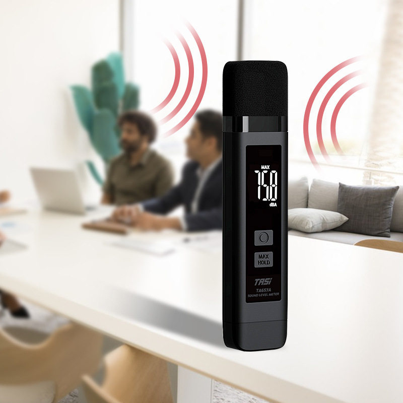 特安斯分贝检测仪TA657A噪声测试仪可充电音量测声音检测器噪音计