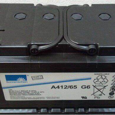 德国阳光蓄电池 A412/65G/12V65AH胶体蓄电池