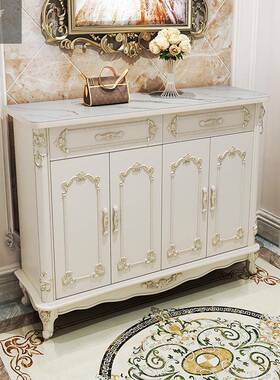 欧柜式柜MOU客柜厅门口鞋白色实木大容量门厅柜鞋玄关简约家用储