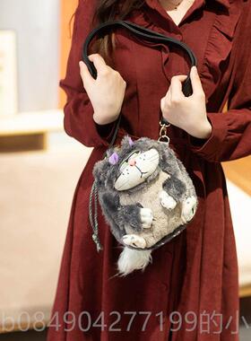 高档可爱Lucifer西法猫具公仔毛绒玩抱生枕猫咪玩偶日礼路物情人