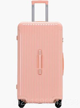 高档超大容量加厚行李箱男50网拉红杆箱轮32高向颜万值密码旅行皮