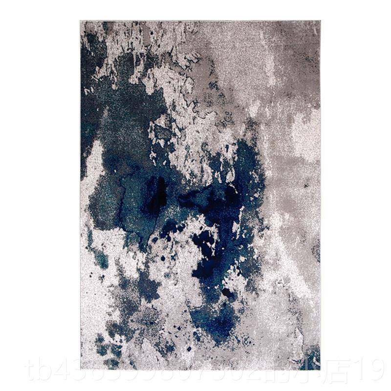 正品ammi 进口端客厅卧室地毯灰色美式轻奢简北D欧现代约高房间床