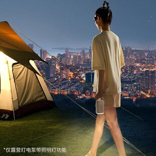 户外电动充气泵帐篷露营气垫床充气泵游泳圈自动打气抽气充电气泵