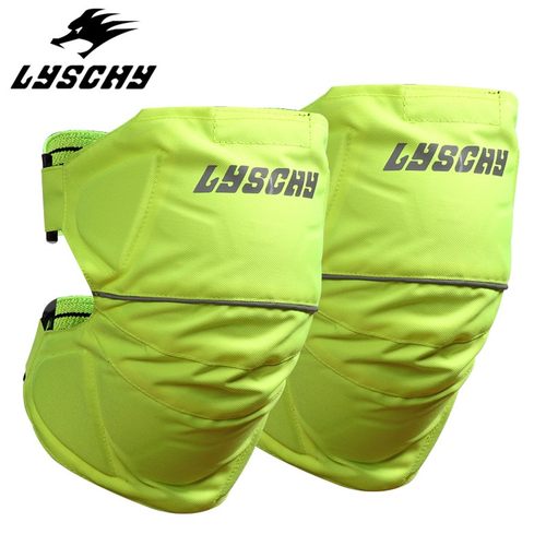 雷翅摩托车骑行护膝春夏季防风防摔机车护具男女高弹护腿骑士装备