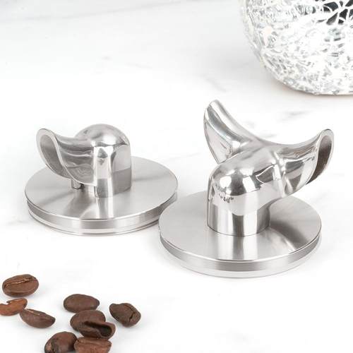 54mm咖啡手柄无底转有底分流嘴转接器配单嘴或双嘴分流口