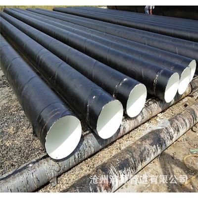 零售钢管 三油两布防腐地埋螺旋钢管 377口径螺旋焊接钢管