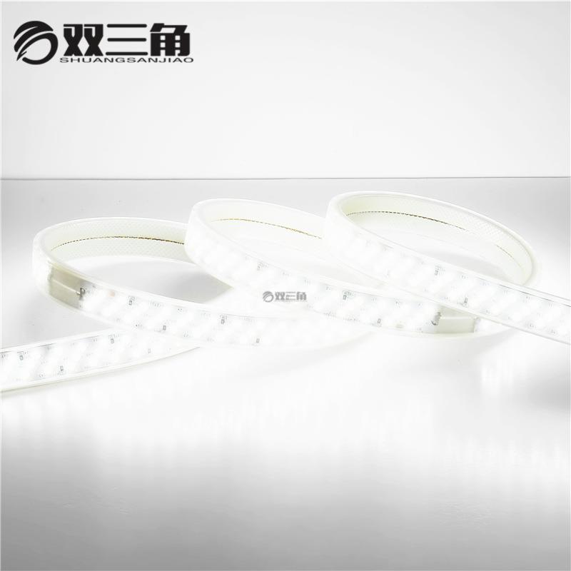 工程宽版板三排276珠高压柔性软户外3030LED灯带2835雨防水软灯条