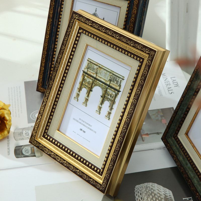 相框摆台创意挂墙像框6寸7寸10寸欧式复古美式画框洗照片客厅装饰,家居饰品,相框/画框,淘宝优惠券,粉丝福利购,淘宝优惠卷
