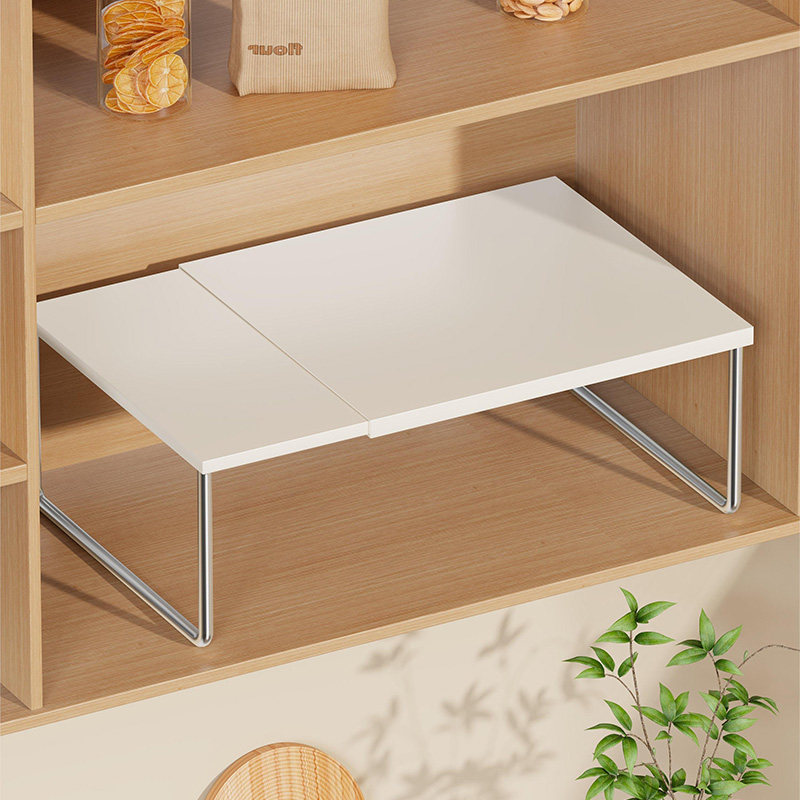 可伸缩置物架厨房隔层橱柜隔板调料架子锅具橱柜分层架柜子收纳架,厨房/烹饪用具,调料置物架,淘宝优惠券,粉丝福利购,淘宝优惠卷