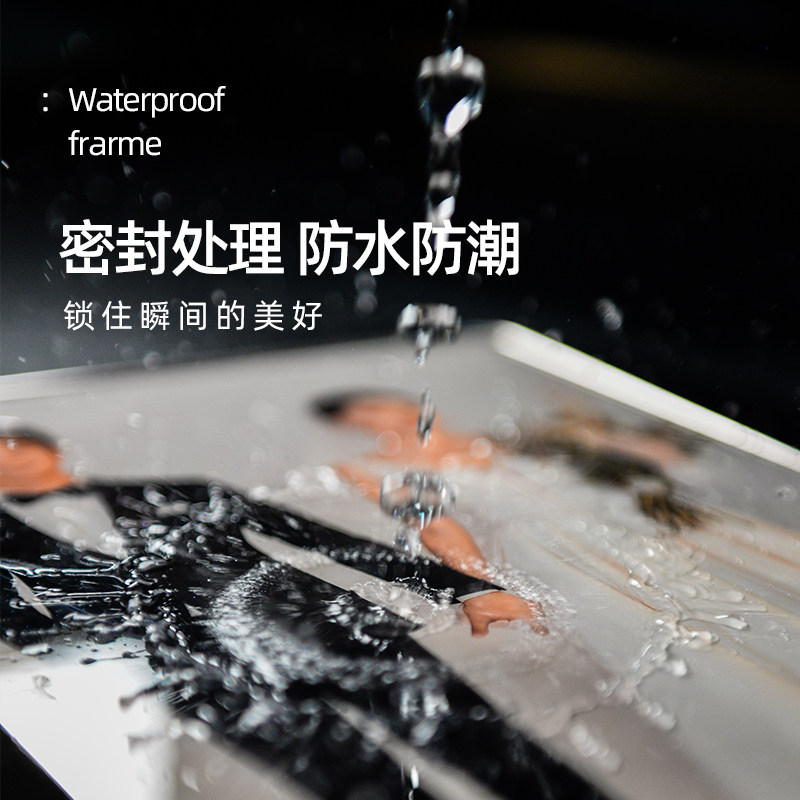 大韩水晶摆台洗照片做成相框定制礼物摆件婚纱照制作打印放大挂墙,家居饰品,相框/画框,淘宝优惠券,粉丝福利购,淘宝优惠卷