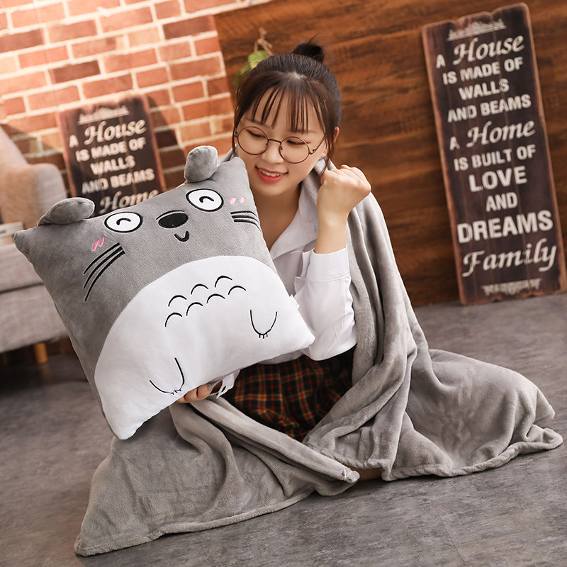 空调被抱枕两用办公室午睡枕男女折叠毯子汽车靠垫靠枕被子三合一,居家布艺,抱枕被,淘宝优惠券,粉丝福利购,淘宝优惠卷