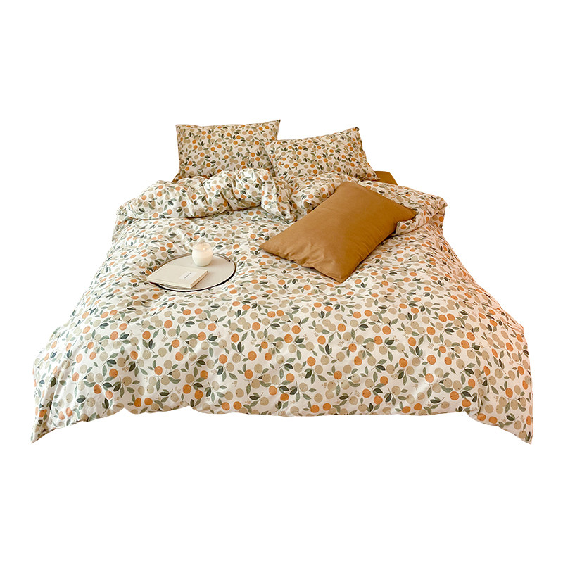 田园风纯棉全棉被套床上四件套单件学生宿舍0.9m床单双人被罩1.8m,床上用品,被套,淘宝优惠券,粉丝福利购,淘宝优惠卷