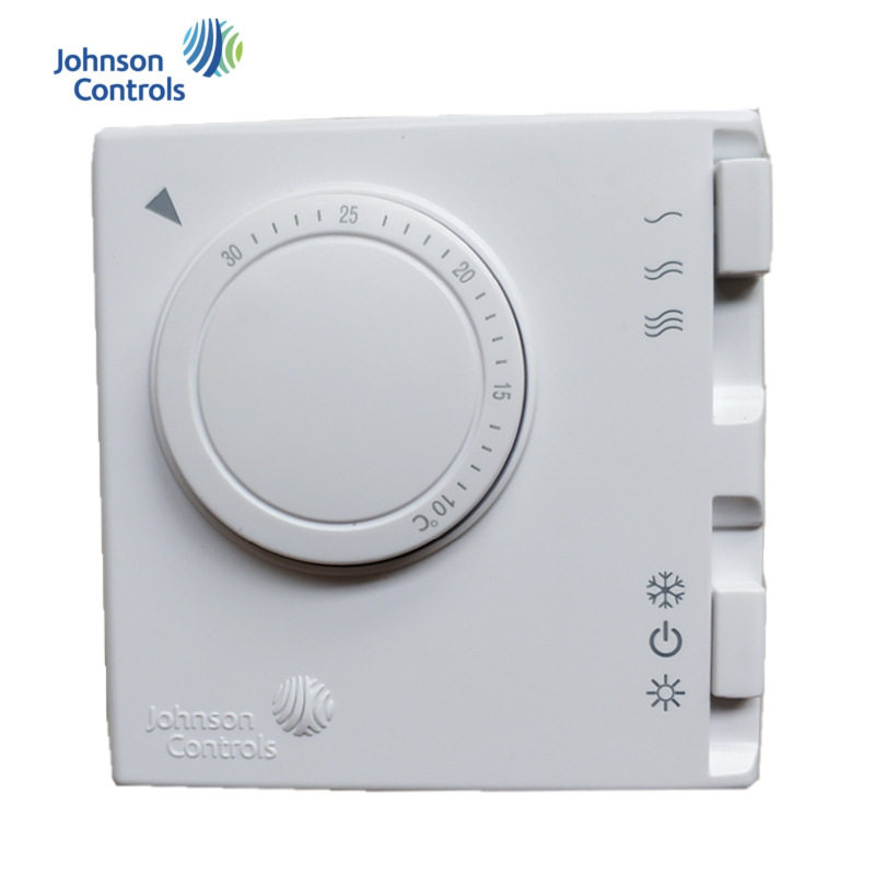 Johnson江森T125AAC-JS0风机盘管用机械拨盘式温控器开关面板