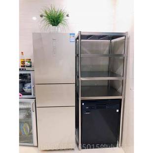 正品加厚不锈层钢收货架定做房五置物架仓库白钢厨架子家用纳架订