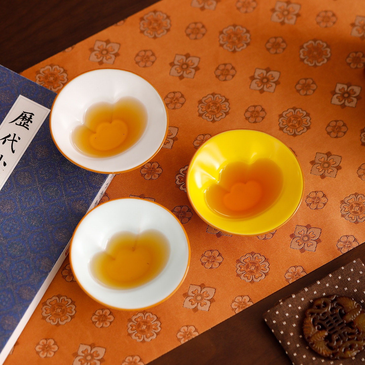 汝窑茶杯中式陶瓷功夫茶杯主人杯单杯个人专用品茶杯品茗杯礼盒装