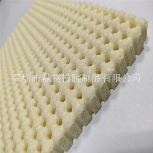 耐洗液硅胶发泡板 针孔硅胶垫 有孔硅胶发泡板 带孔耐温硅胶垫