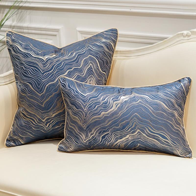 金海岸沙发抱枕 现代简约抱枕靠垫 样板房酒店靠背腰枕套