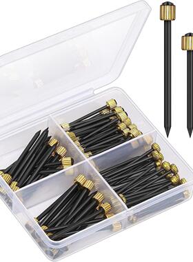 90PCS 图片挂钉3 种尺寸墙壁装饰钉用于悬挂相框套件悬挂五金工具