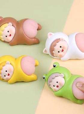 汽车内装饰品 创意个性车载摆件可爱新奇特桌面树脂公仔摆件