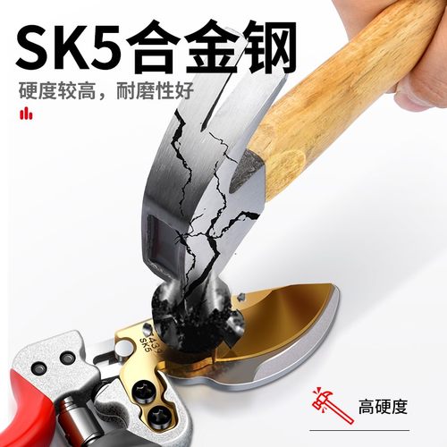 园艺剪枝剪刀修枝剪粗枝剪园林花艺剪子修剪树枝专用省力剪切工具