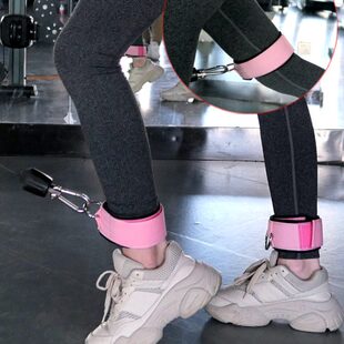 龙门架后踢腿练臀脚环健身训练器绑腿扣脚踝绑带拉力绳瘦腿配件