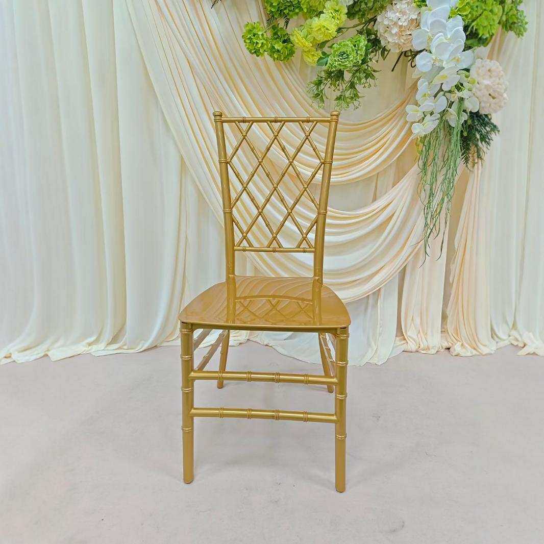 婚礼亮光竹节椅透明椅子塑料水晶透明凳子亚克力椅子餐椅