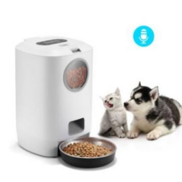 4.5L智能宠物 视窗喂食器 猫狗投食器 定时定量 智能喂养器