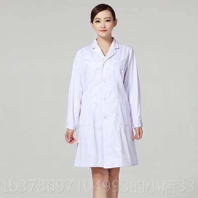 新款白大褂医生服袖男长夏季薄款服短袖大学生实验化学大衣医师工