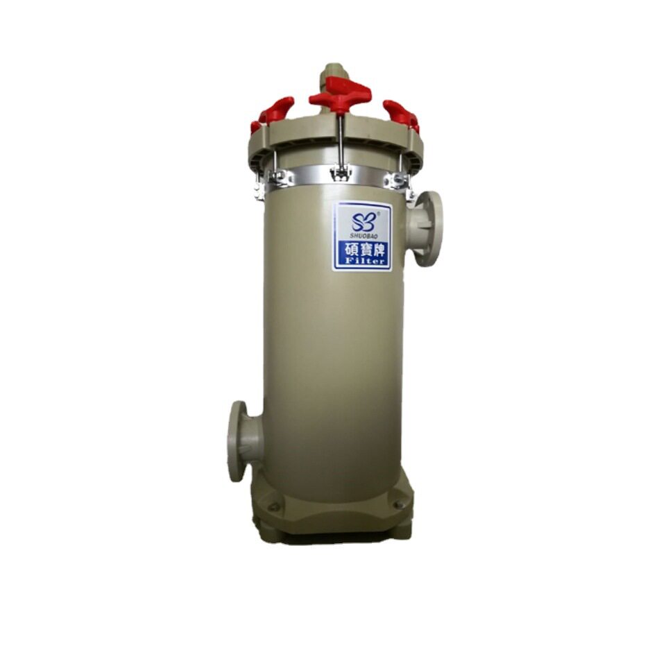 袋式精密过滤器小型袋式过滤器耐腐袋式固液分离过滤器