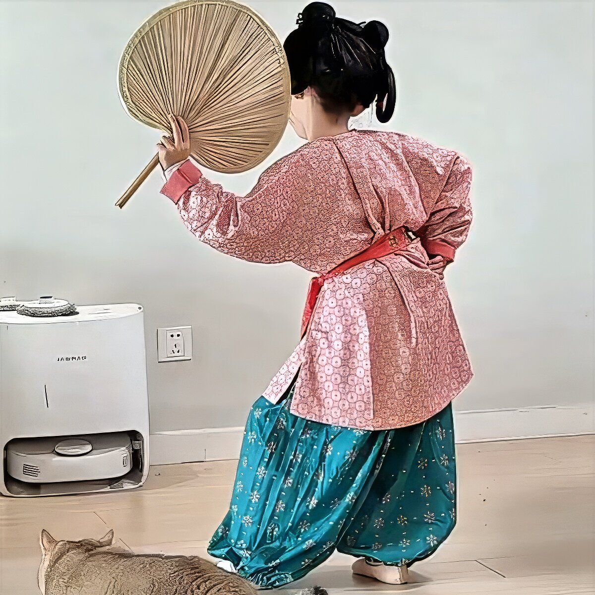 女童汉服秋季款古风童装