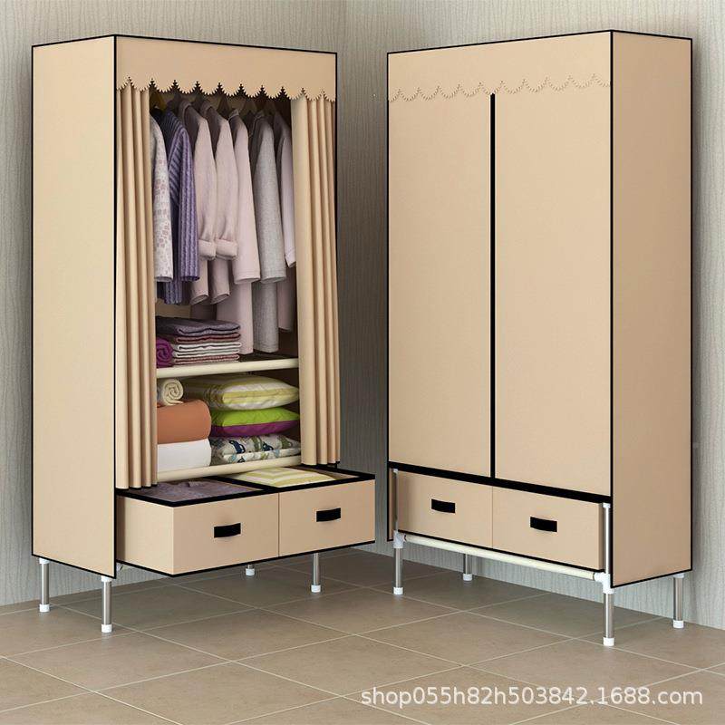 简易衣OIE柜家用卧室布钢柜衣出租实房经济型收纳组装挂衣架管结,鲜花速递/花卉仿真/绿植园艺,其它园艺用品,淘宝优惠券,粉丝福利购,淘宝优惠卷